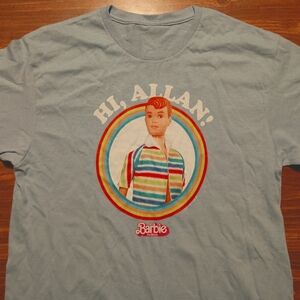BARBIE ALLAN T-SHIRT - Large // Movie Mattel Allen Alan Men's tee shirt funny